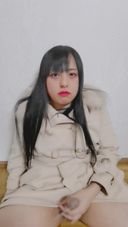 [Cross-dressing masturbation] Chin girl's ejaculation 16 A transvestite boy wears a "coat" and ejacrates ❤. Ejaculation ❤ of a man's daughter